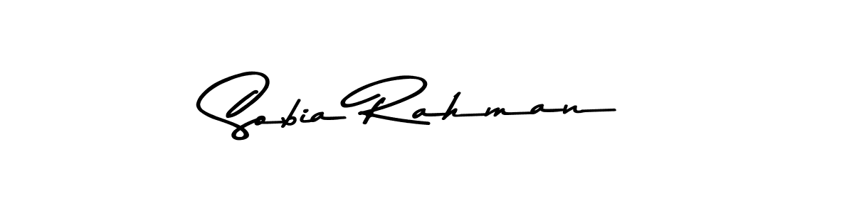 Use a signature maker to create a handwritten signature online. With this signature software, you can design (Asem Kandis PERSONAL USE) your own signature for name Sobia Rahman. Sobia Rahman signature style 9 images and pictures png