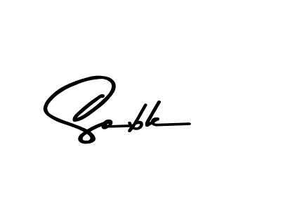 Use a signature maker to create a handwritten signature online. With this signature software, you can design (Asem Kandis PERSONAL USE) your own signature for name Sobk. Sobk signature style 9 images and pictures png
