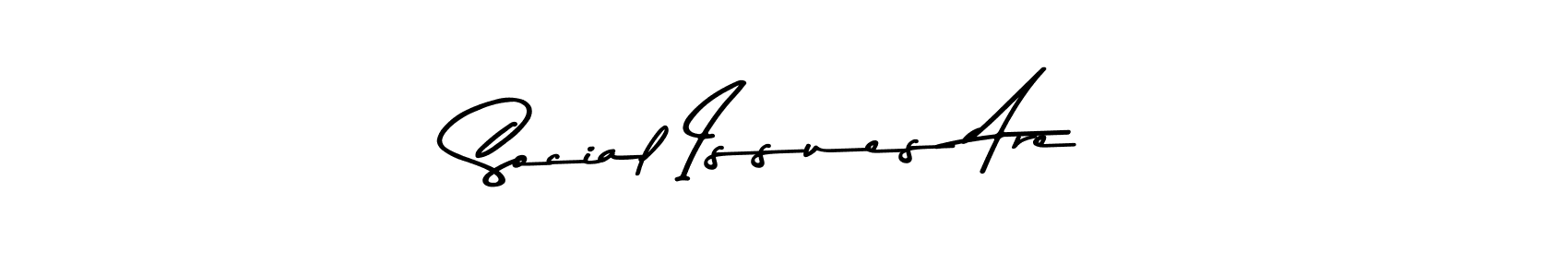 Also we have Social Issues Are name is the best signature style. Create professional handwritten signature collection using Asem Kandis PERSONAL USE autograph style. Social Issues Are signature style 9 images and pictures png