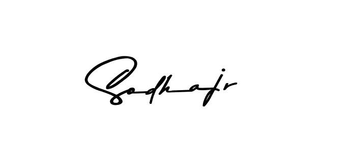 Use a signature maker to create a handwritten signature online. With this signature software, you can design (Asem Kandis PERSONAL USE) your own signature for name Sodhajr. Sodhajr signature style 9 images and pictures png