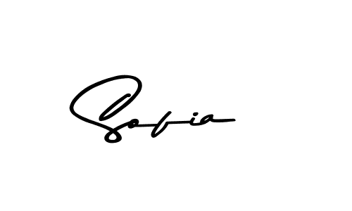 Use a signature maker to create a handwritten signature online. With this signature software, you can design (Asem Kandis PERSONAL USE) your own signature for name Sofia. Sofia signature style 9 images and pictures png