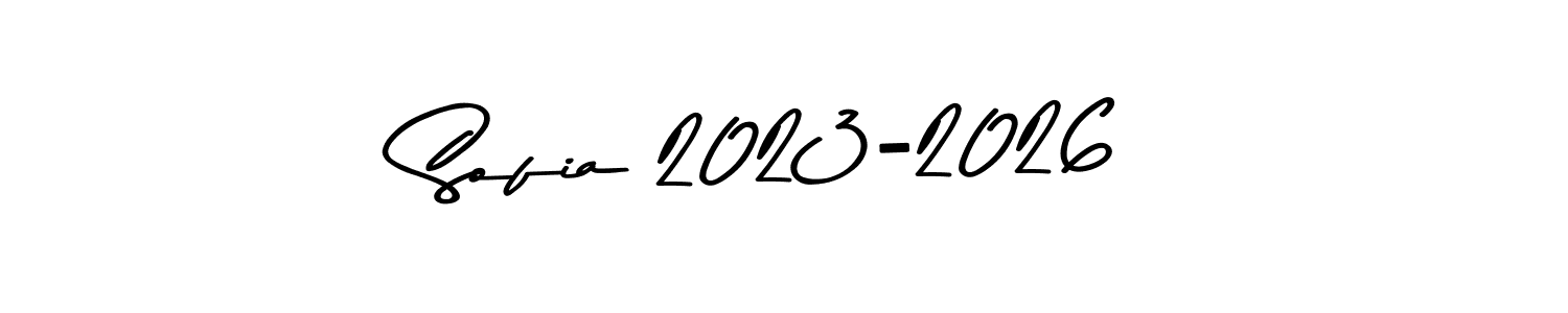 How to make Sofia 2023-2026 signature? Asem Kandis PERSONAL USE is a professional autograph style. Create handwritten signature for Sofia 2023-2026 name. Sofia 2023-2026 signature style 9 images and pictures png