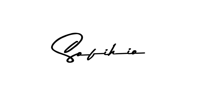 You should practise on your own different ways (Asem Kandis PERSONAL USE) to write your name (Sofihio) in signature. don't let someone else do it for you. Sofihio signature style 9 images and pictures png