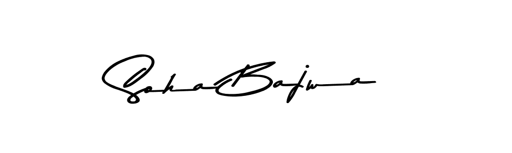 You can use this online signature creator to create a handwritten signature for the name Soha Bajwa. This is the best online autograph maker. Soha Bajwa signature style 9 images and pictures png