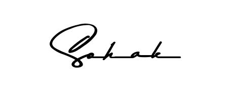 Elevate your brand with a stunning Sohak eSignature. The Asem Kandis PERSONAL USE style provides a balanced, flowing aesthetic for everyday signing. Sohak signature style 9 images and pictures png