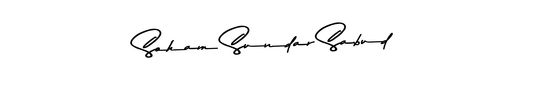 You should practise on your own different ways (Asem Kandis PERSONAL USE) to write your name (Soham Sundar Sabud) in signature. don't let someone else do it for you. Soham Sundar Sabud signature style 9 images and pictures png