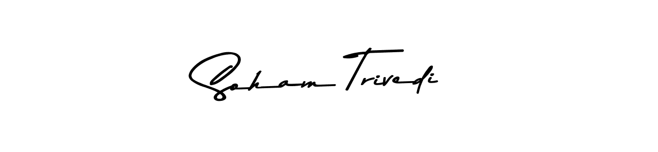 It looks lik you need a new signature style for name Soham Trivedi. Design unique handwritten (Asem Kandis PERSONAL USE) signature with our free signature maker in just a few clicks. Soham Trivedi signature style 9 images and pictures png