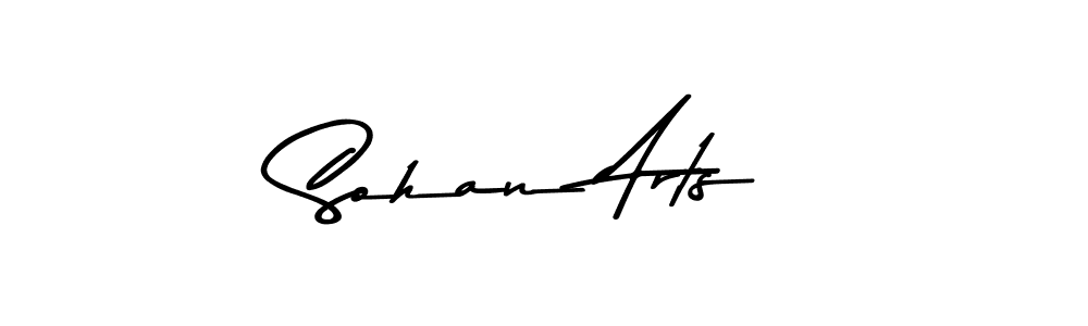 How to make Sohan Arts signature? Asem Kandis PERSONAL USE is a professional autograph style. Create handwritten signature for Sohan Arts name. Sohan Arts signature style 9 images and pictures png