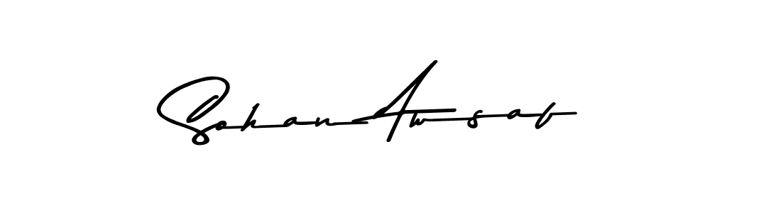 Design your own signature with our free online signature maker. With this signature software, you can create a handwritten (Asem Kandis PERSONAL USE) signature for name Sohan Awsaf. Sohan Awsaf signature style 9 images and pictures png