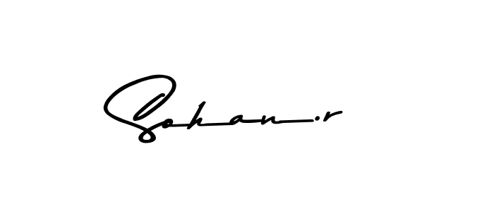 Also we have Sohan.r name is the best signature style. Create professional handwritten signature collection using Asem Kandis PERSONAL USE autograph style. Sohan.r signature style 9 images and pictures png