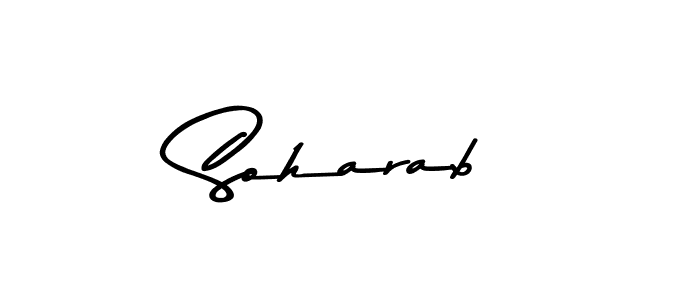 Soharab stylish signature style. Best Handwritten Sign (Asem Kandis PERSONAL USE) for my name. Handwritten Signature Collection Ideas for my name Soharab. Soharab signature style 9 images and pictures png