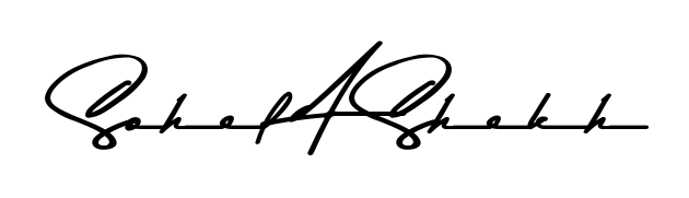 Create an unforgettable impression when signing with Sohel A Shekh name styled in Asem Kandis PERSONAL USE typography. 100% free online generator. Sohel A Shekh signature style 9 images and pictures png