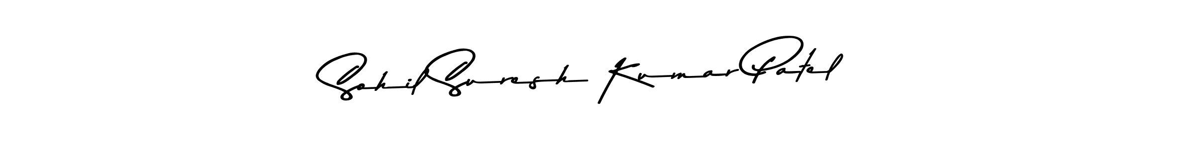 Similarly Asem Kandis PERSONAL USE is the best handwritten signature design. Signature creator online .You can use it as an online autograph creator for name Sohil Suresh Kumar Patel. Sohil Suresh Kumar Patel signature style 9 images and pictures png
