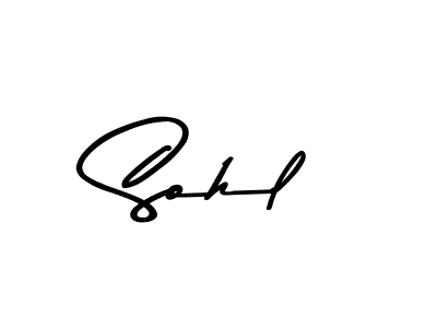 How to Draw Sohl signature style? Asem Kandis PERSONAL USE is a latest design signature styles for name Sohl. Sohl signature style 9 images and pictures png
