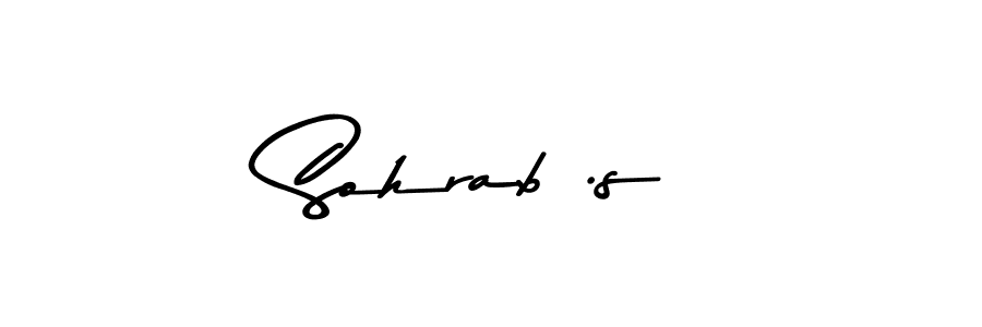 You should practise on your own different ways (Asem Kandis PERSONAL USE) to write your name (Sohrab .s) in signature. don't let someone else do it for you. Sohrab .s signature style 9 images and pictures png