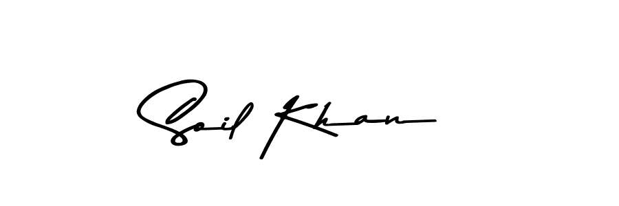 Make a beautiful signature design for name Soil Khan. Use this online signature maker to create a handwritten signature for free. Soil Khan signature style 9 images and pictures png