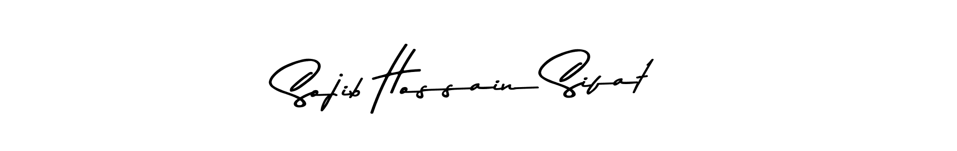 Create a beautiful signature design for name Sojib Hossain Sifat. With this signature (Asem Kandis PERSONAL USE) fonts, you can make a handwritten signature for free. Sojib Hossain Sifat signature style 9 images and pictures png