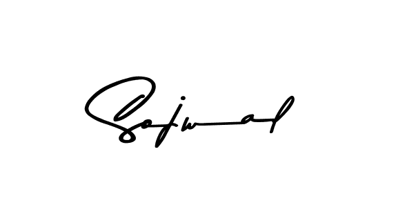 Similarly Asem Kandis PERSONAL USE is the best handwritten signature design. Signature creator online .You can use it as an online autograph creator for name Sojwal. Sojwal signature style 9 images and pictures png