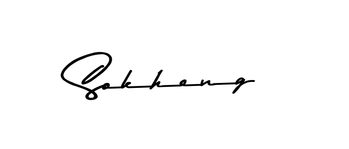 You should practise on your own different ways (Asem Kandis PERSONAL USE) to write your name (Sokheng) in signature. don't let someone else do it for you. Sokheng signature style 9 images and pictures png