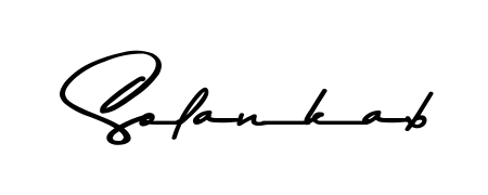 Check out images of Autograph of Solankab name. Actor Solankab Signature Style. Asem Kandis PERSONAL USE is a professional sign style online. Solankab signature style 9 images and pictures png
