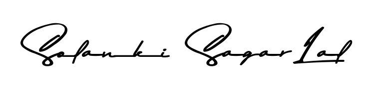 Achieve flawless digital penmanship with Solanki  Sagar Lal name in Asem Kandis PERSONAL USE font. The perfect tool for creating online signatures. Solanki  Sagar Lal signature style 9 images and pictures png