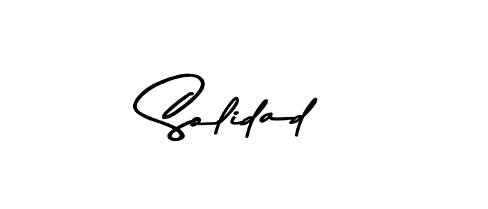 You should practise on your own different ways (Asem Kandis PERSONAL USE) to write your name (Solidad) in signature. don't let someone else do it for you. Solidad signature style 9 images and pictures png