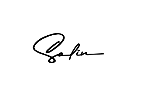 How to make Solin signature? Asem Kandis PERSONAL USE is a professional autograph style. Create handwritten signature for Solin name. Solin signature style 9 images and pictures png