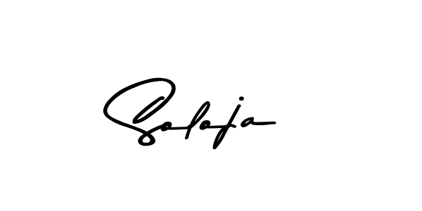 Make a beautiful signature design for name Soloja. With this signature (Asem Kandis PERSONAL USE) style, you can create a handwritten signature for free. Soloja signature style 9 images and pictures png