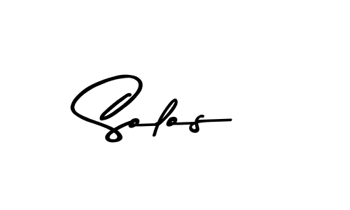 Make a beautiful signature design for name Solos. Use this online signature maker to create a handwritten signature for free. Solos signature style 9 images and pictures png