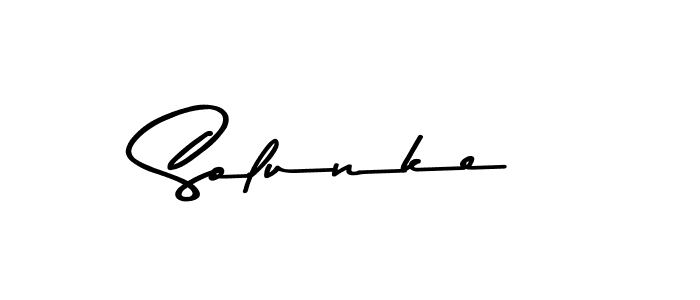 Make a beautiful signature design for name Solunke. Use this online signature maker to create a handwritten signature for free. Solunke signature style 9 images and pictures png