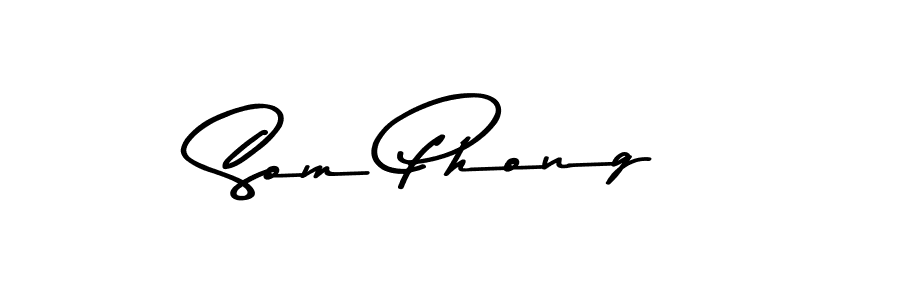 The best way (Asem Kandis PERSONAL USE) to make a short signature is to pick only two or three words in your name. The name Som Phong include a total of six letters. For converting this name. Som Phong signature style 9 images and pictures png