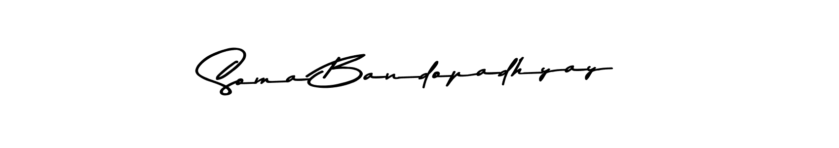 You should practise on your own different ways (Asem Kandis PERSONAL USE) to write your name (Soma Bandopadhyay) in signature. don't let someone else do it for you. Soma Bandopadhyay signature style 9 images and pictures png