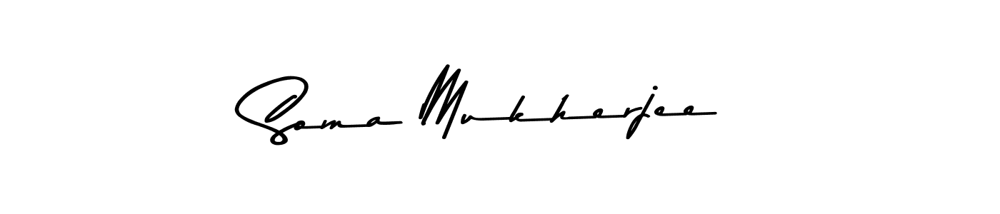 The best way (Asem Kandis PERSONAL USE) to make a short signature is to pick only two or three words in your name. The name Soma Mukherjee include a total of six letters. For converting this name. Soma Mukherjee signature style 9 images and pictures png