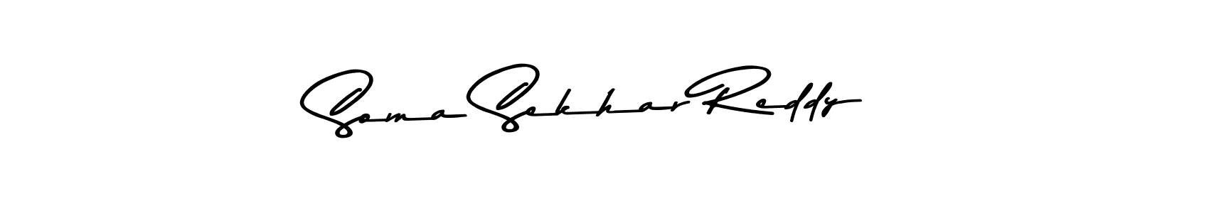 How to make Soma Sekhar Reddy signature? Asem Kandis PERSONAL USE is a professional autograph style. Create handwritten signature for Soma Sekhar Reddy name. Soma Sekhar Reddy signature style 9 images and pictures png