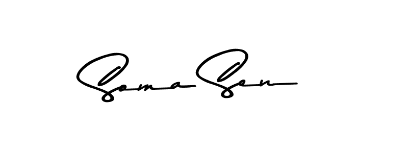 How to make Soma Sen signature? Asem Kandis PERSONAL USE is a professional autograph style. Create handwritten signature for Soma Sen name. Soma Sen signature style 9 images and pictures png