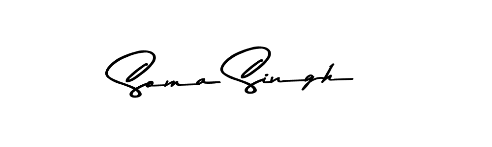 Make a beautiful signature design for name Soma Singh. With this signature (Asem Kandis PERSONAL USE) style, you can create a handwritten signature for free. Soma Singh signature style 9 images and pictures png