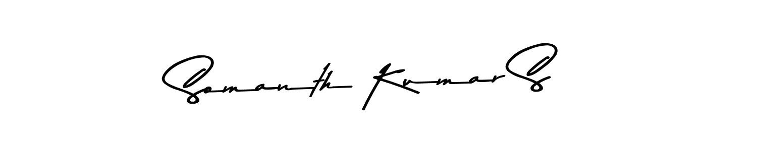 You can use this online signature creator to create a handwritten signature for the name Somanth Kumar S. This is the best online autograph maker. Somanth Kumar S signature style 9 images and pictures png