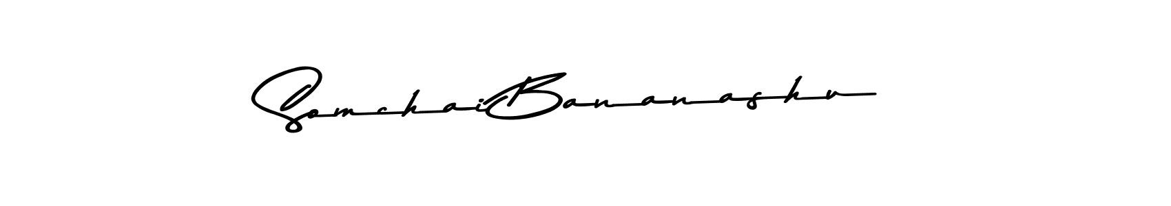 if you are searching for the best signature style for your name Somchai Bananashu. so please give up your signature search. here we have designed multiple signature styles  using Asem Kandis PERSONAL USE. Somchai Bananashu signature style 9 images and pictures png