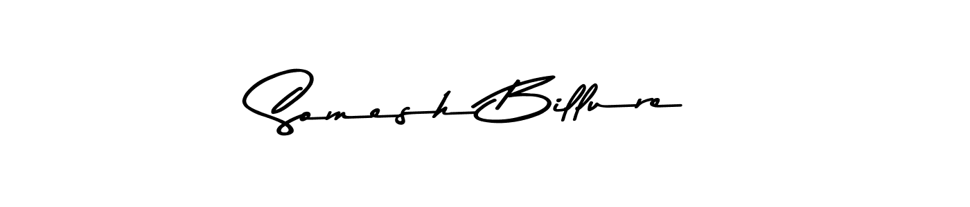 How to make Somesh Billure signature? Asem Kandis PERSONAL USE is a professional autograph style. Create handwritten signature for Somesh Billure name. Somesh Billure signature style 9 images and pictures png