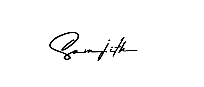 You should practise on your own different ways (Asem Kandis PERSONAL USE) to write your name (Somjith) in signature. don't let someone else do it for you. Somjith signature style 9 images and pictures png