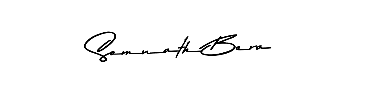 Somnath Bera stylish signature style. Best Handwritten Sign (Asem Kandis PERSONAL USE) for my name. Handwritten Signature Collection Ideas for my name Somnath Bera. Somnath Bera signature style 9 images and pictures png