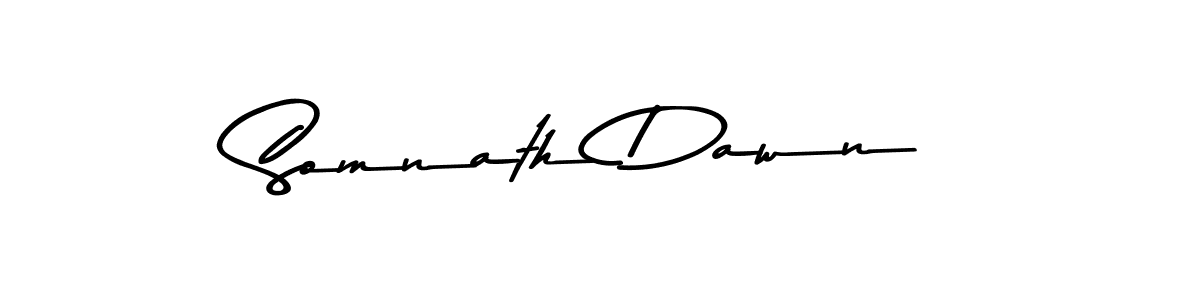 Design your own signature with our free online signature maker. With this signature software, you can create a handwritten (Asem Kandis PERSONAL USE) signature for name Somnath Dawn. Somnath Dawn signature style 9 images and pictures png