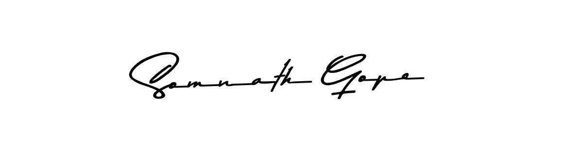 You should practise on your own different ways (Asem Kandis PERSONAL USE) to write your name (Somnath Gope) in signature. don't let someone else do it for you. Somnath Gope signature style 9 images and pictures png