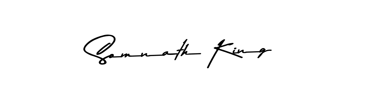 Asem Kandis PERSONAL USE is a professional signature style that is perfect for those who want to add a touch of class to their signature. It is also a great choice for those who want to make their signature more unique. Get Somnath King name to fancy signature for free. Somnath King signature style 9 images and pictures png