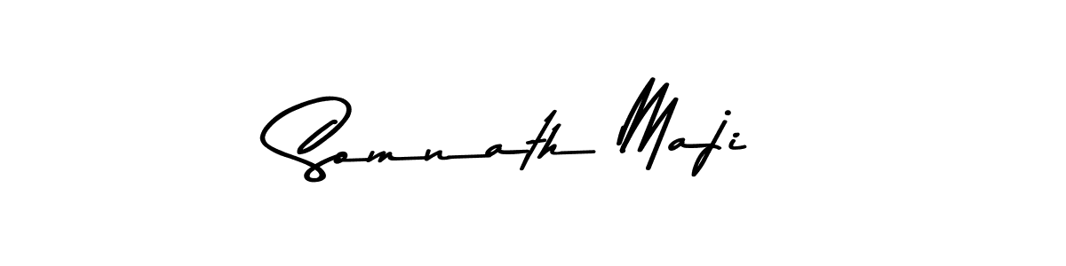 Make a beautiful signature design for name Somnath Maji. With this signature (Asem Kandis PERSONAL USE) style, you can create a handwritten signature for free. Somnath Maji signature style 9 images and pictures png