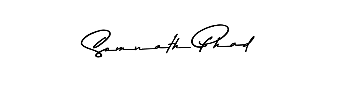 You should practise on your own different ways (Asem Kandis PERSONAL USE) to write your name (Somnath Phad) in signature. don't let someone else do it for you. Somnath Phad signature style 9 images and pictures png