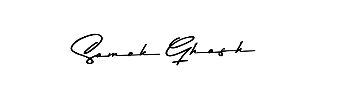 Asem Kandis PERSONAL USE is a professional signature style that is perfect for those who want to add a touch of class to their signature. It is also a great choice for those who want to make their signature more unique. Get Somok Ghosh name to fancy signature for free. Somok Ghosh signature style 9 images and pictures png