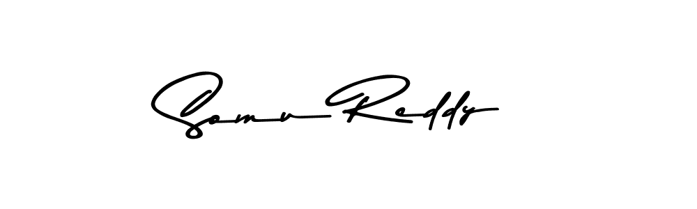 Design your own signature with our free online signature maker. With this signature software, you can create a handwritten (Asem Kandis PERSONAL USE) signature for name Somu Reddy. Somu Reddy signature style 9 images and pictures png