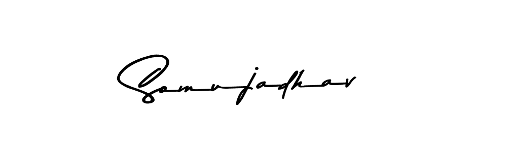 Similarly Asem Kandis PERSONAL USE is the best handwritten signature design. Signature creator online .You can use it as an online autograph creator for name Somujadhav. Somujadhav signature style 9 images and pictures png