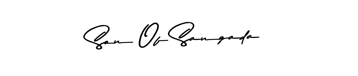 Make a beautiful signature design for name Son Of Sangada. Use this online signature maker to create a handwritten signature for free. Son Of Sangada signature style 9 images and pictures png